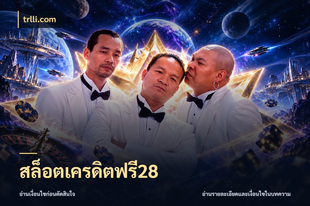 สล็อตเครดิตฟรี28 สิทธิ์ที่สายโบนัสสนใจกับวิธีรับ ในมุม trlli.com